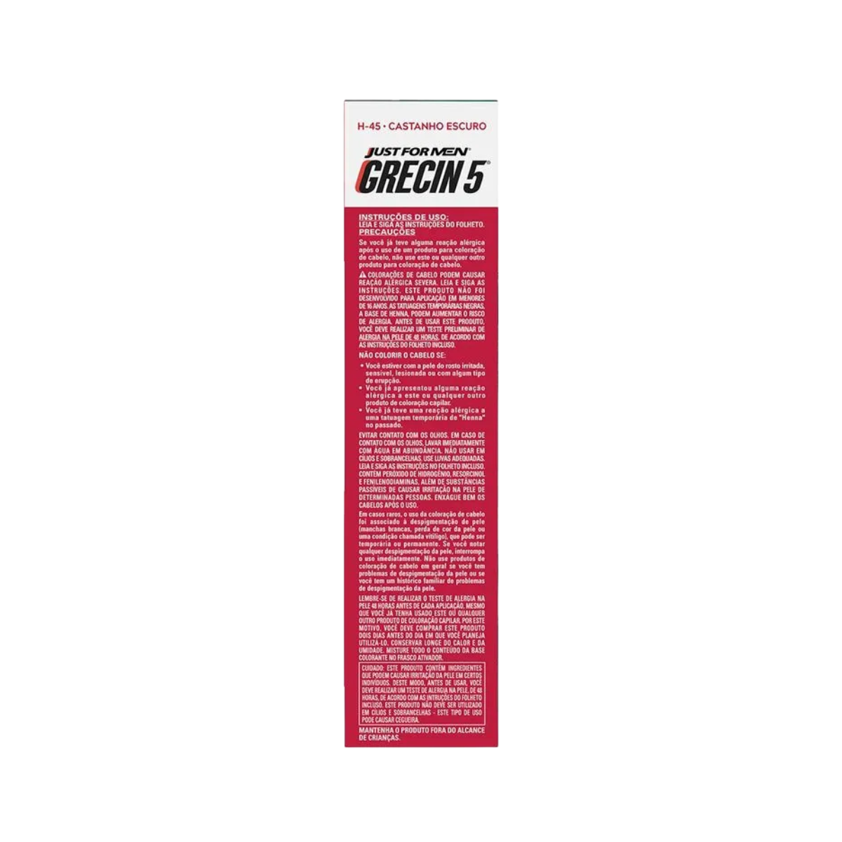 Shampoo Tonalizante Castanho Escuro Grecin 60ml