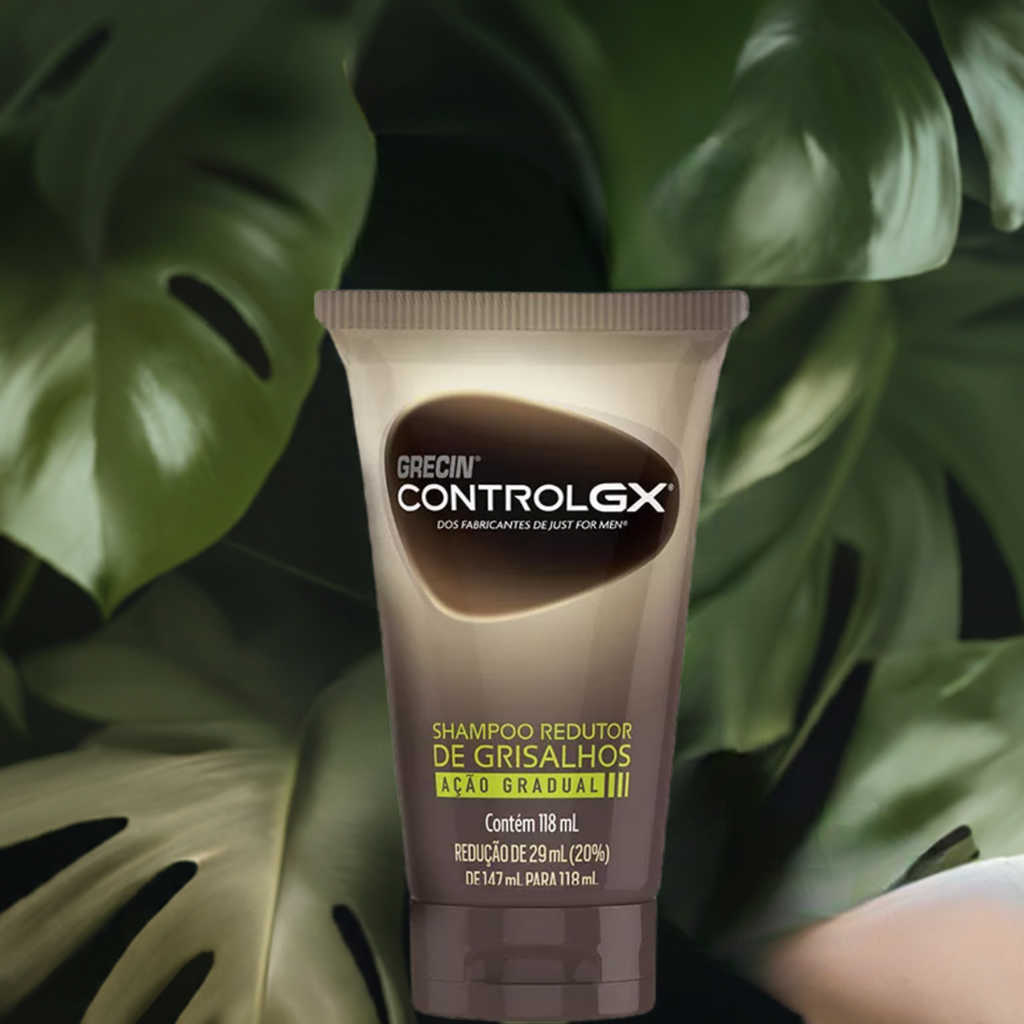 Shampoo Redutor de Grisalhos Grecin Control GX 118ml