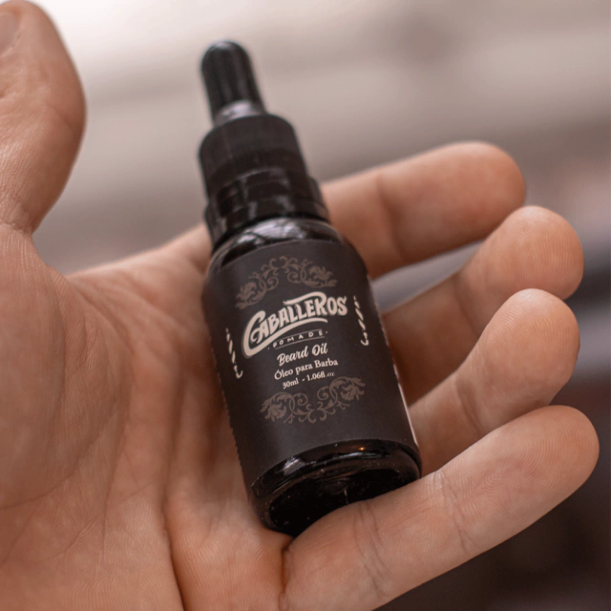 Óleo Hidratante Para Barba Beard Oil Caballeros 30ml