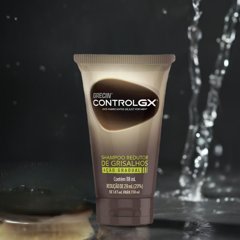 Shampoo Redutor de Grisalhos Grecin Control GX 118ml