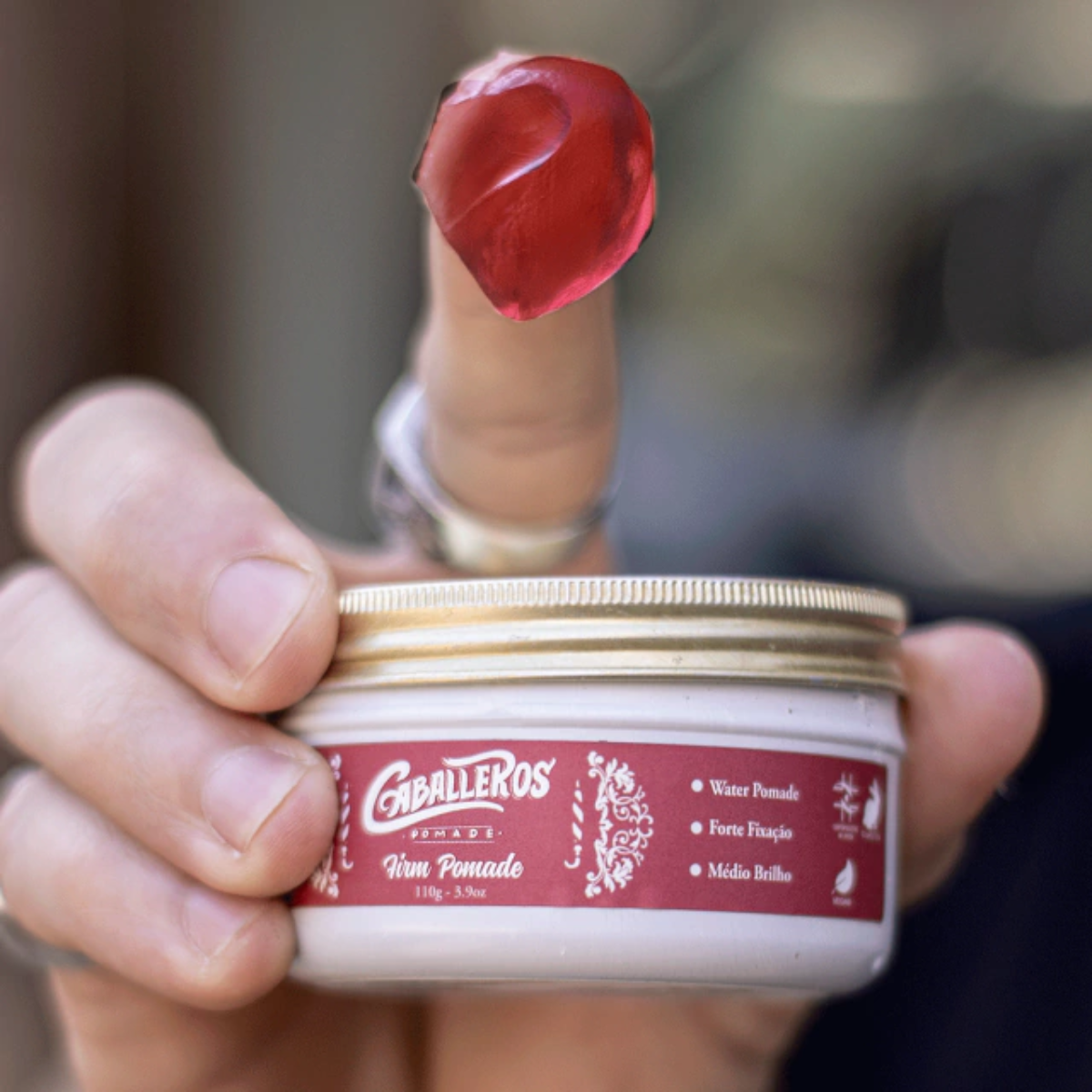 Pomada Efeito Modelador Semibrilho Caballeros 100g