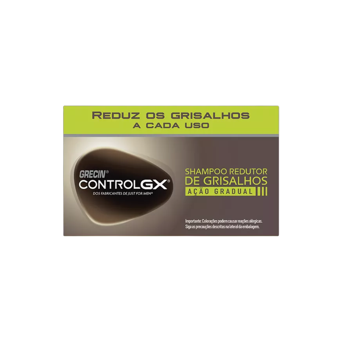 Shampoo Redutor de Grisalhos Grecin Control GX 118ml