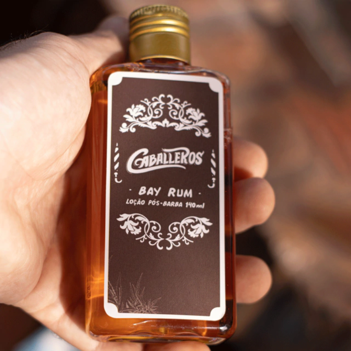Loção Pós Barba Caballeros Bay Rum 140ml