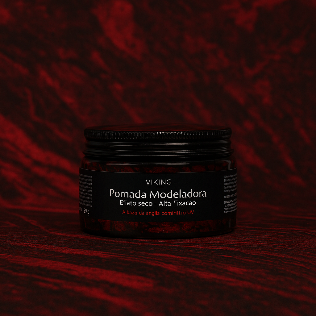 Pomada de Cabelo Efeito Seco Midgard Viking 90g