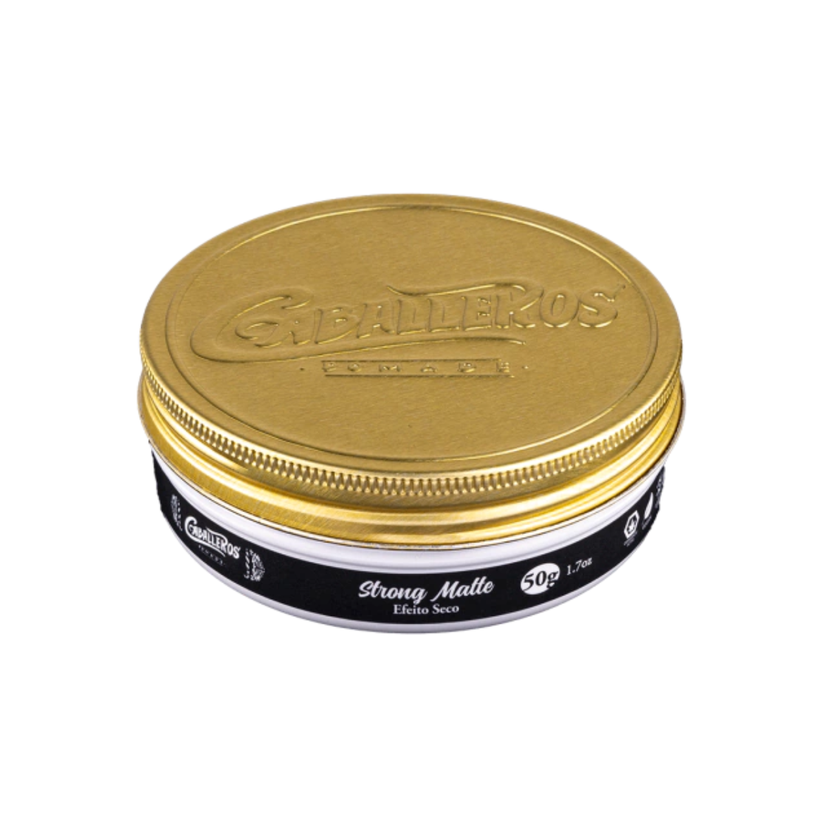 Cera Efeito Seco Strong Matte Pocket Caballeros 50g
