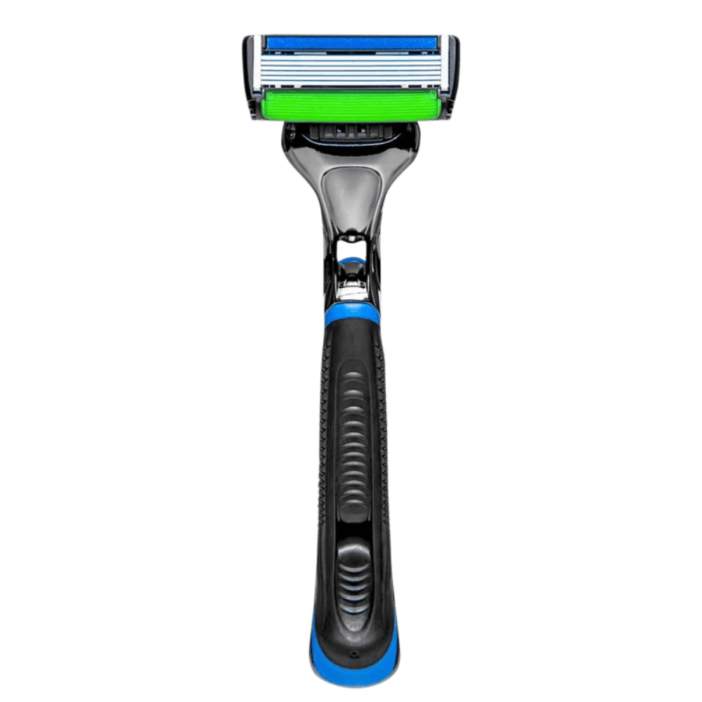 Combo Barba Feita Dr. Jones Espuma Gel e Barbeador The Razor6 - Shopmano