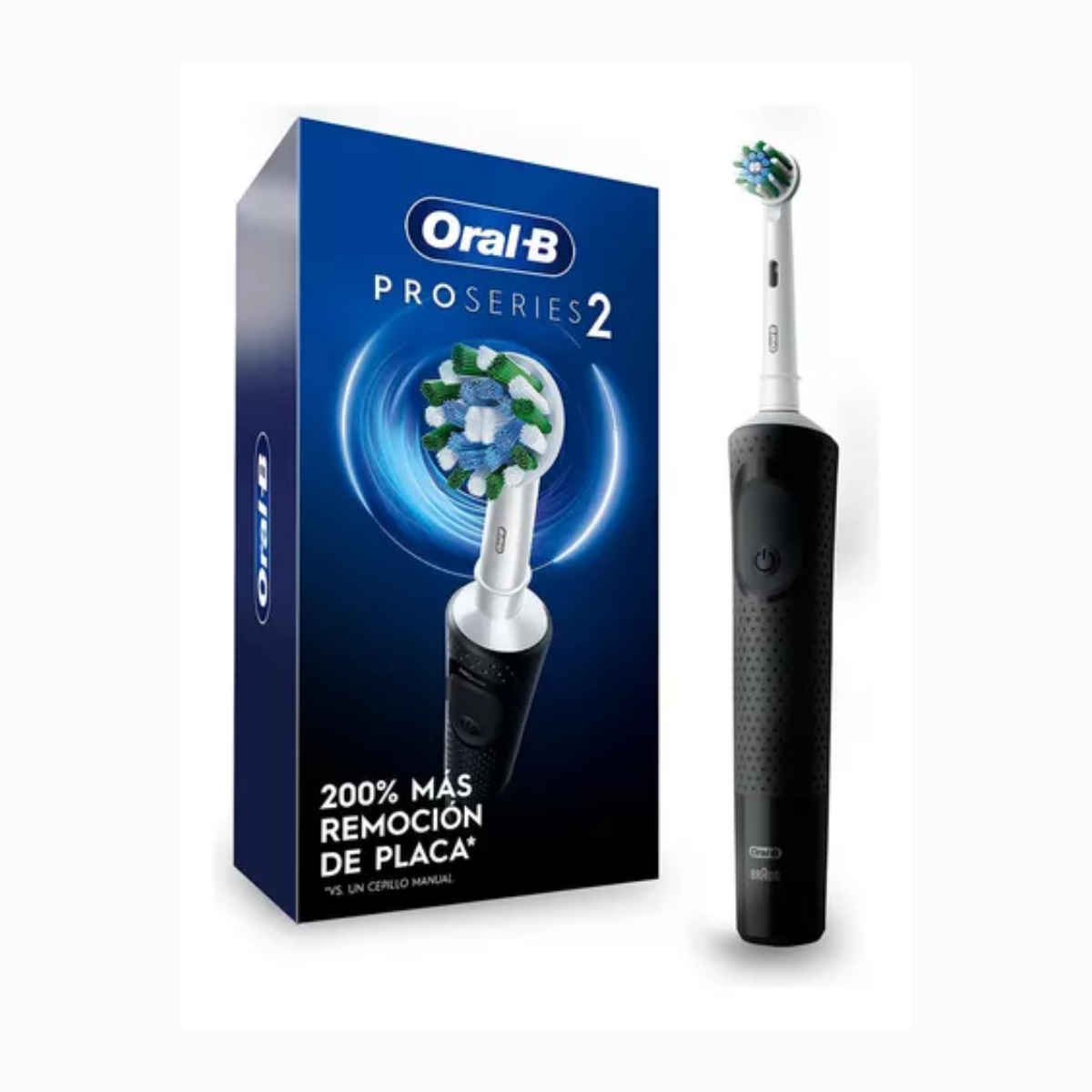 Escova De Dente Recarregável Oral B Preta 3 Refis Bivolt