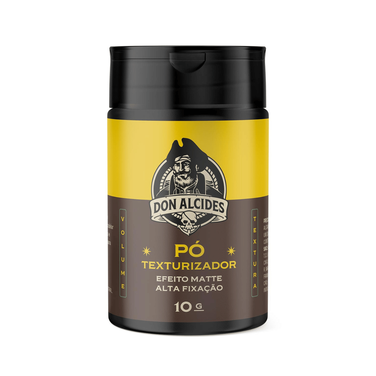 Pomada em Pó Efeito Matte Lemon Bone Don Alcides 10g - Shopmano