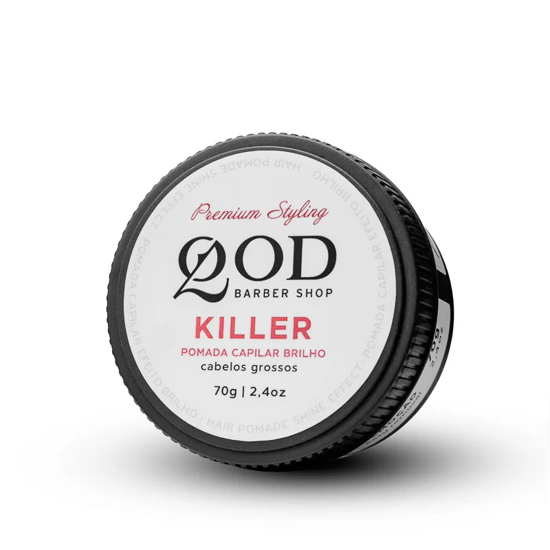 Pomada de Cabelo Killer Efeito Brilho QOD 70g