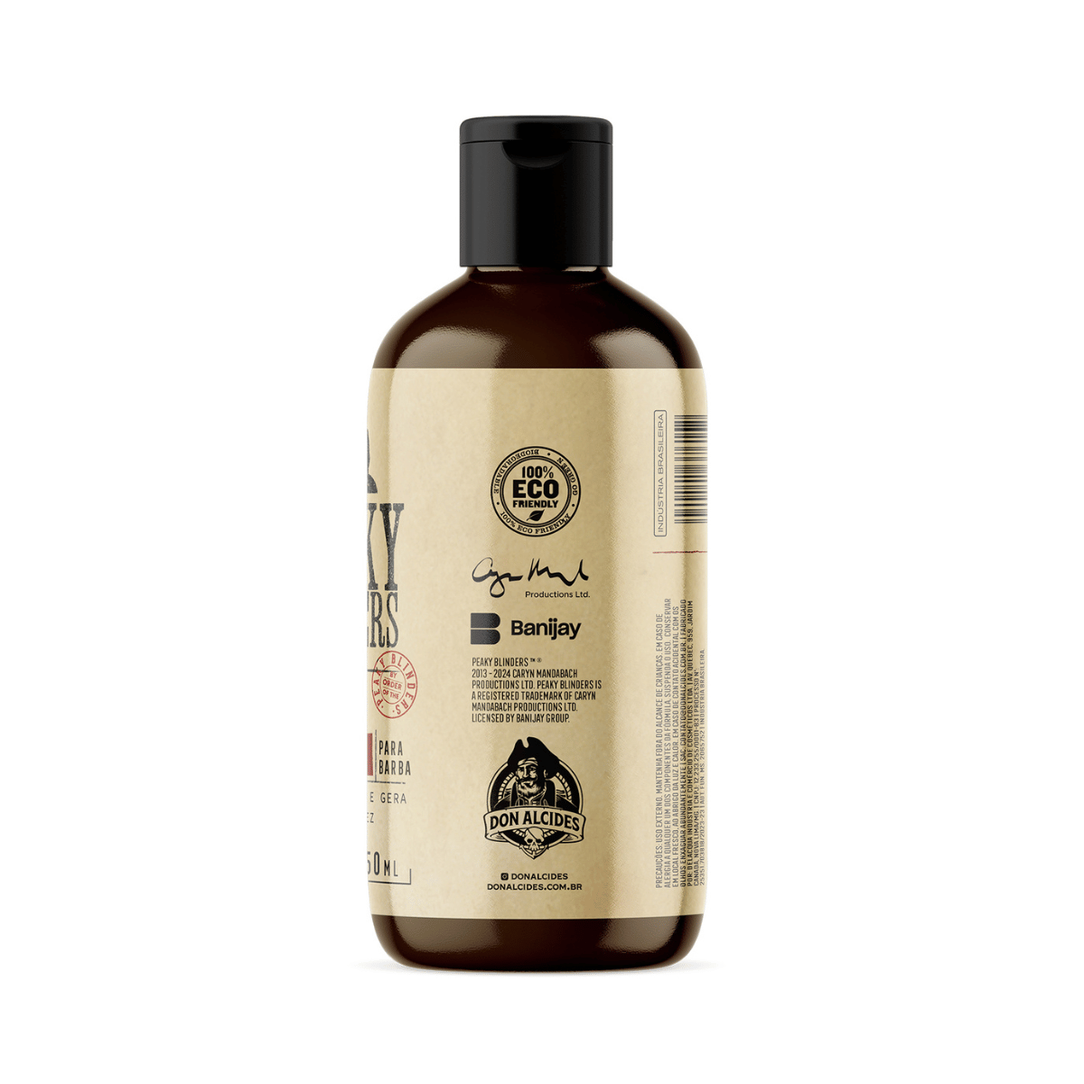 Shampoo para Barba Peaky Blinders Don Alcides 450ml - Shopmano