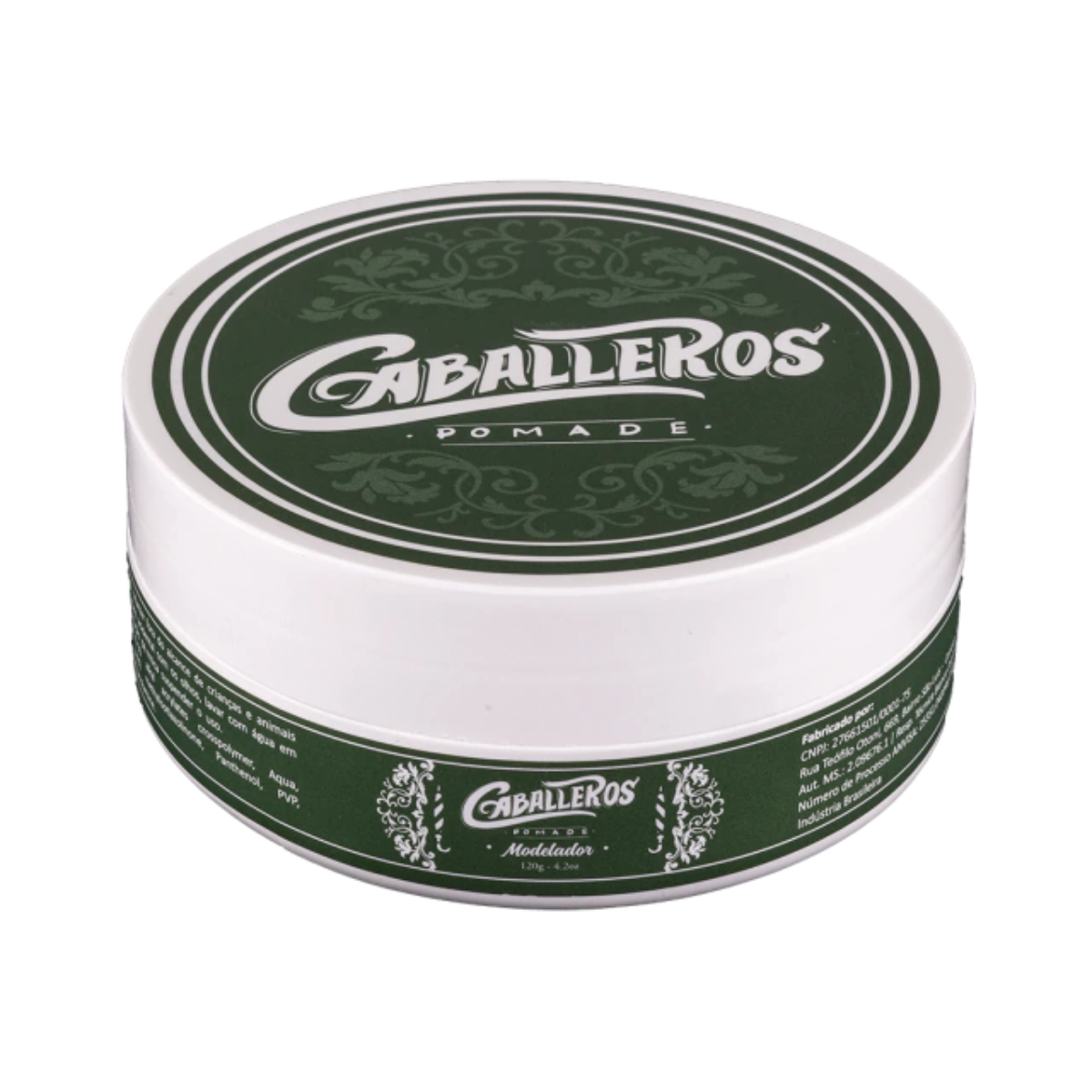 Gel De Alta Fixação Brilho Modelador Pocket Caballeros 50g