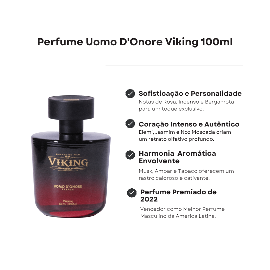 Perfume Uomo D'Onore Viking 100ml