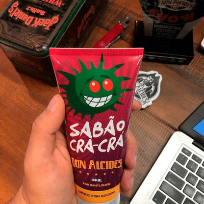 Sabonete Íntimo Masculino Sabão Crá Crá Don Alcides 140ml