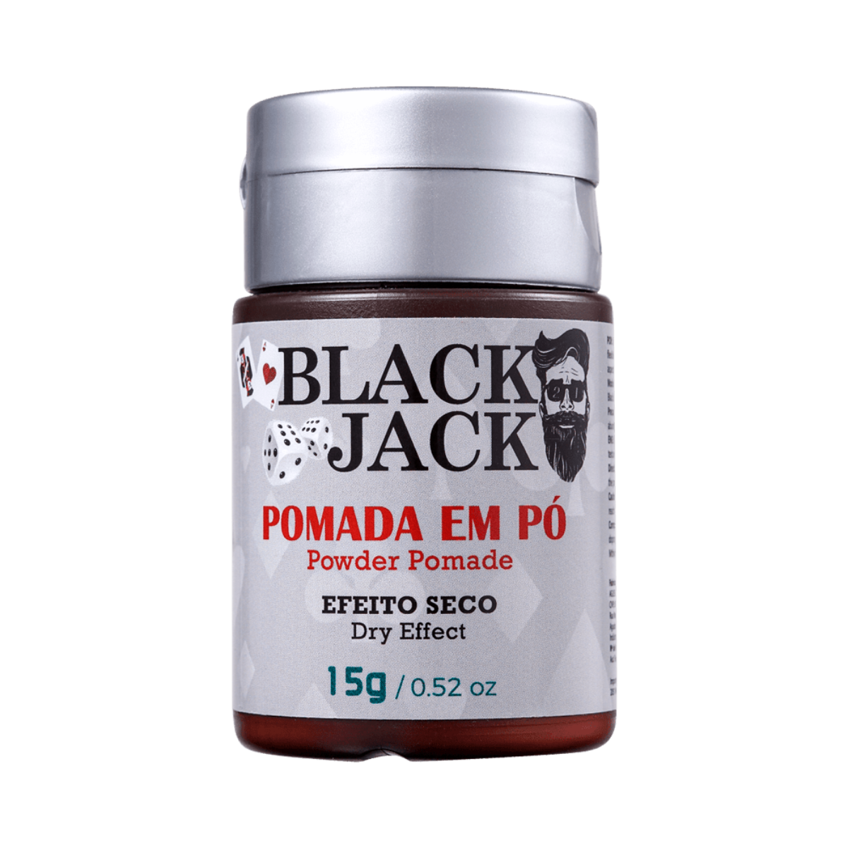 Pomada em Pó Efeito Seco Felps Men Black Jack 15g