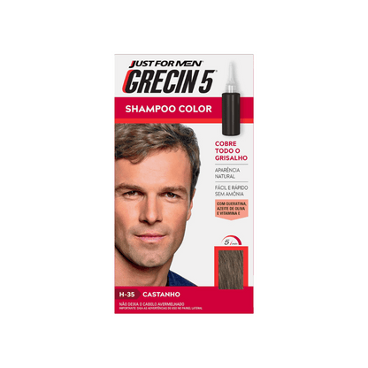 Shampoo Tonalizante Castanho Grecin 60ml