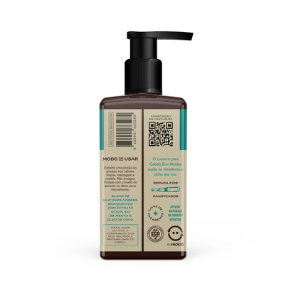Leave-in Para Cabelo Masculino Calico Jack Don Alcides 120g