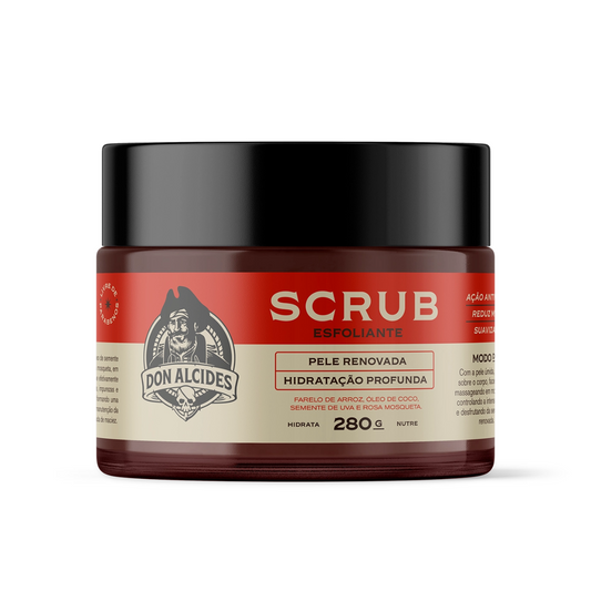 Scrub Esfoliante Barba Negra Don Alcides 280g