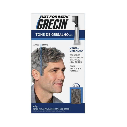 Gel Tonalizante Grecin Tons de Grisalho 40g