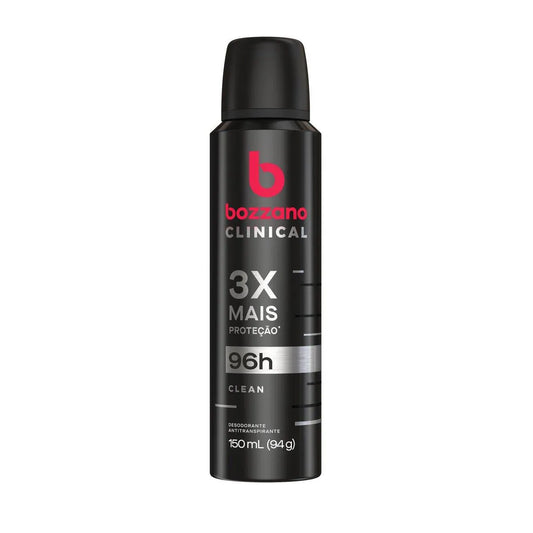Desodorante Aerossol Bozzano Clinical Clean Masculino 150ml