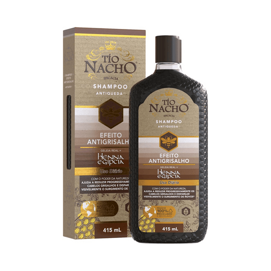 Shampoo Efeito Antigrisalho Antiqueda Tio Nacho 415ml