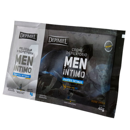 Creme Depilatório Íntimo Masculino Sachê Depimiel 48g