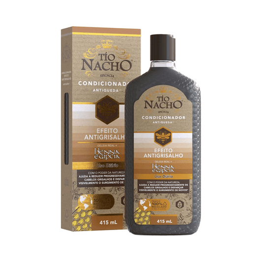 Condicionador Efeito Antigrisalho Antiqueda Tio Nacho 415ml