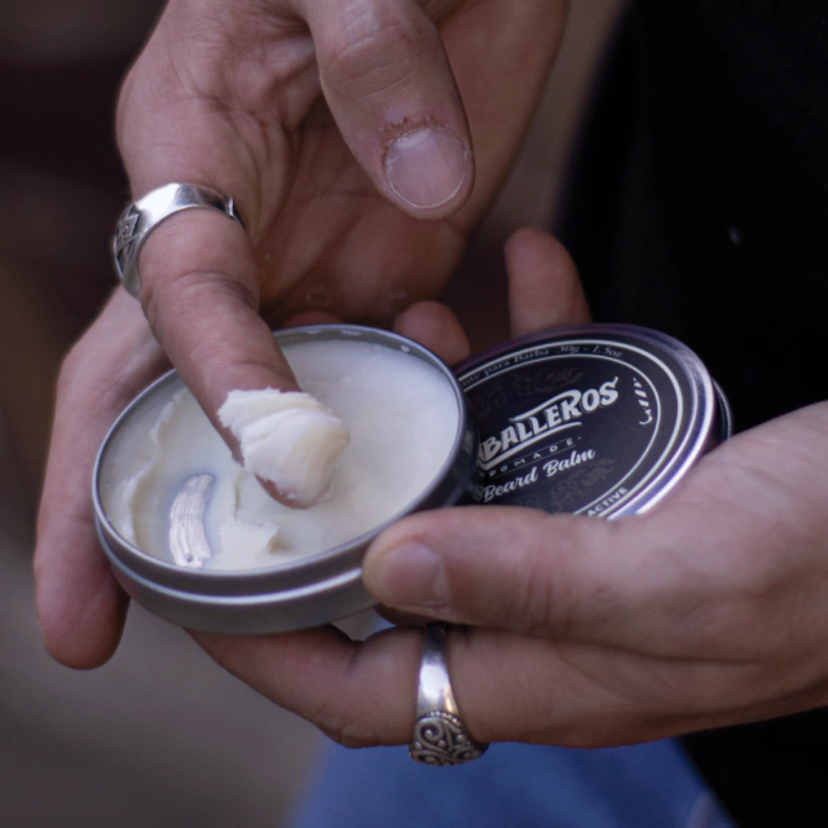 Cera Modeladora Para Barba  Beard Balm Caballeros 30g