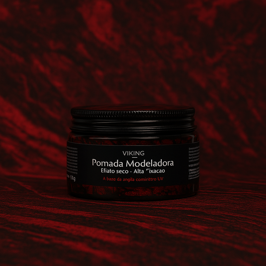 Pomada de Cabelo Efeito Seco Midgard Viking 90g