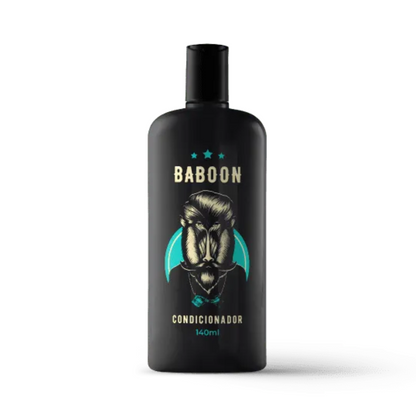 Kit Shampoo Condicionador E Leave-in Para Cabelo Baboon