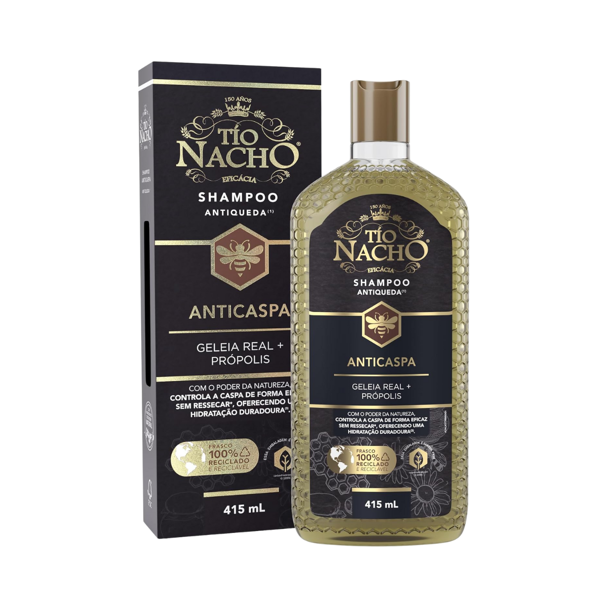 Shampoo Anticaspa Tio Nacho 415ml