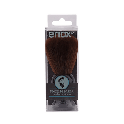 Pincel de Barba Cerdas Sintéticas Enox Preto