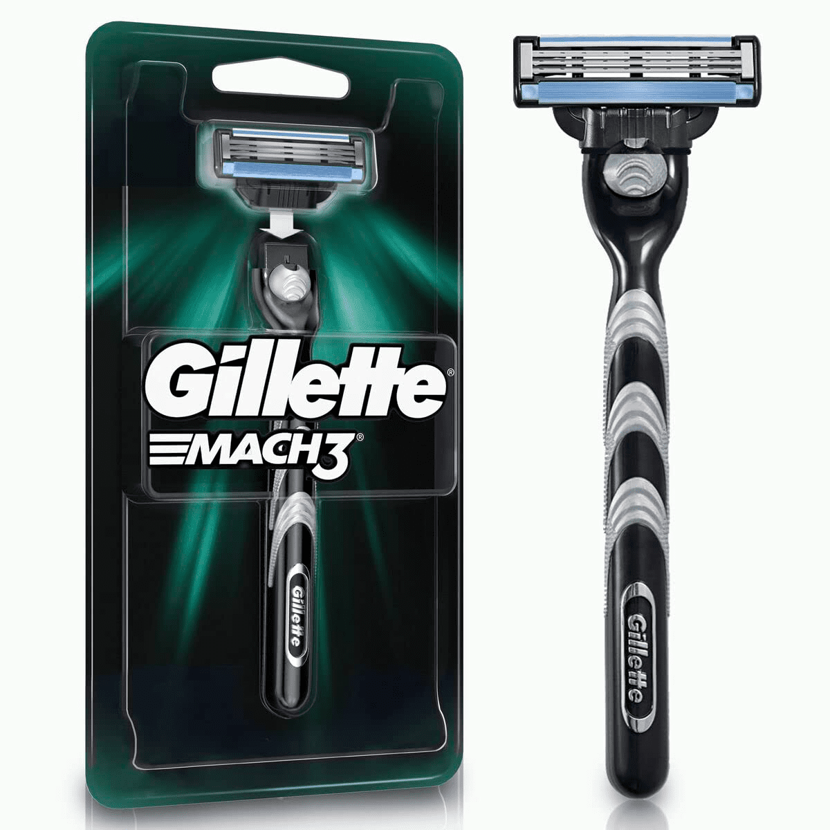 Aparelho De Barbear Gillette Mach3 + 1 Carga - Shopmano