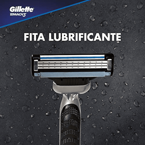 Aparelho De Barbear Gillette Mach3 + 1 Carga - Shopmano