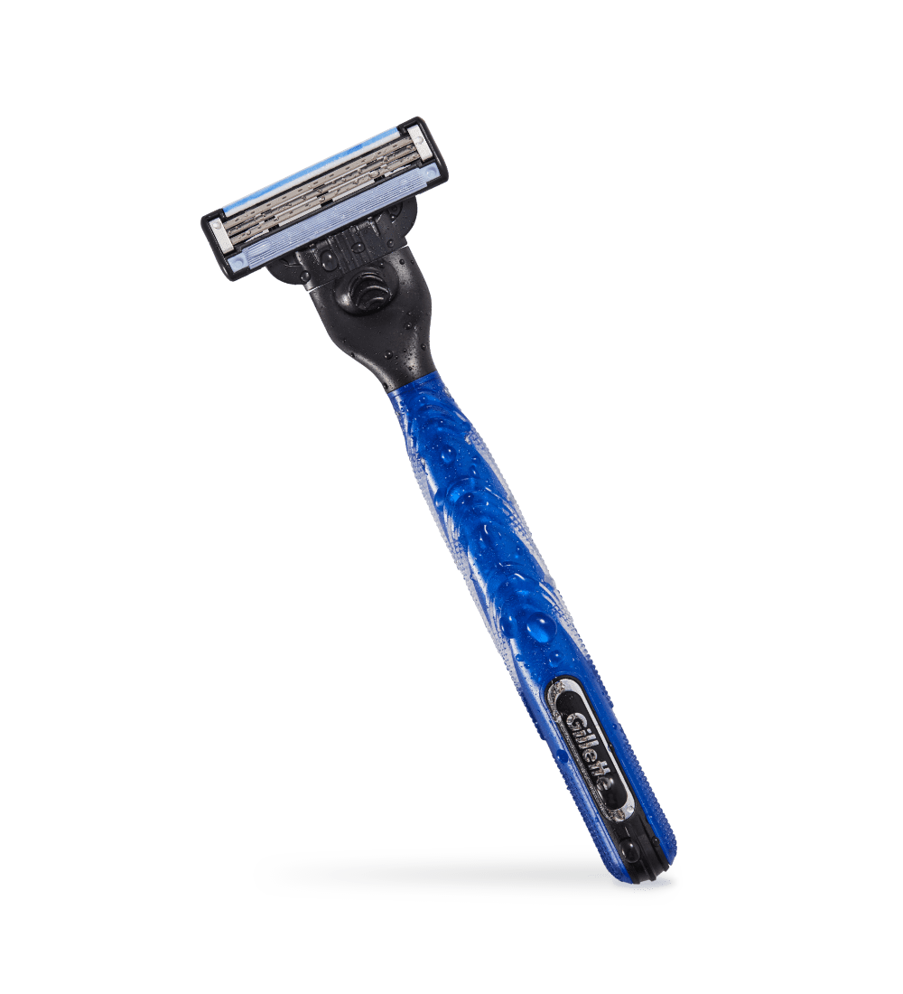 Aparelho de Barbear Gillette Mach3 Acqua Grip - Shopmano