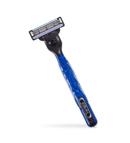 Aparelho de Barbear Gillette Mach3 Acqua Grip - Shopmano