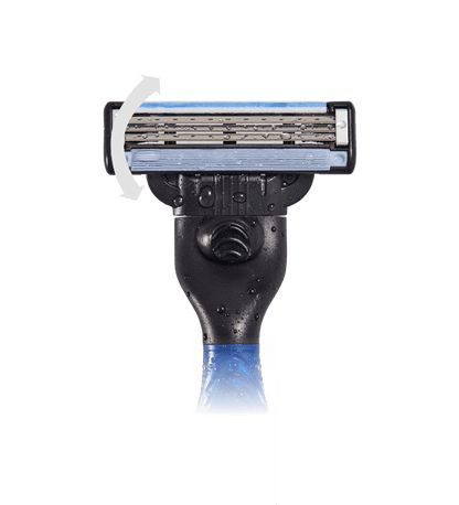 Aparelho de Barbear Gillette Mach3 Acqua Grip - Shopmano