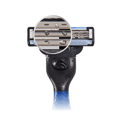 Aparelho de Barbear Gillette Mach3 Acqua Grip - Shopmano