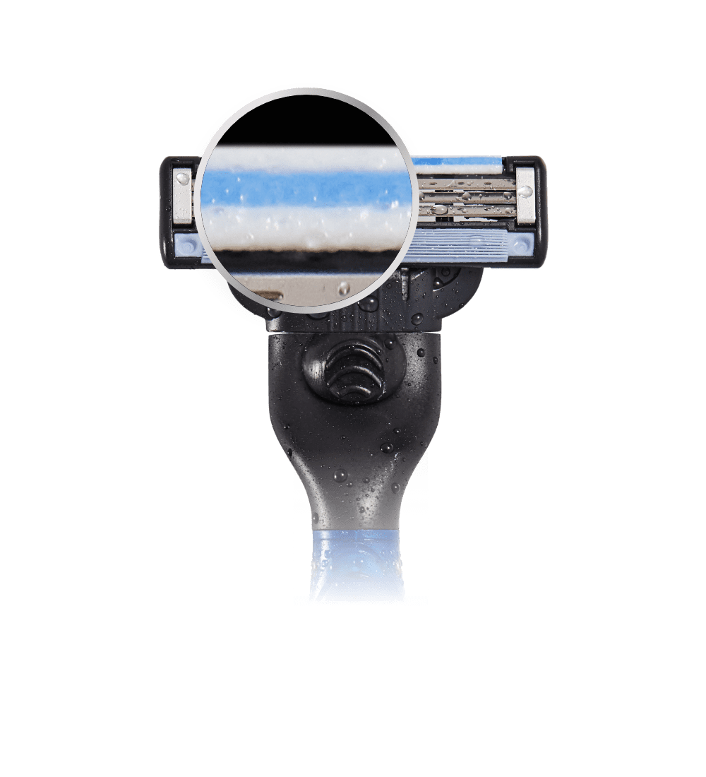 Aparelho de Barbear Gillette Mach3 Acqua Grip - Shopmano