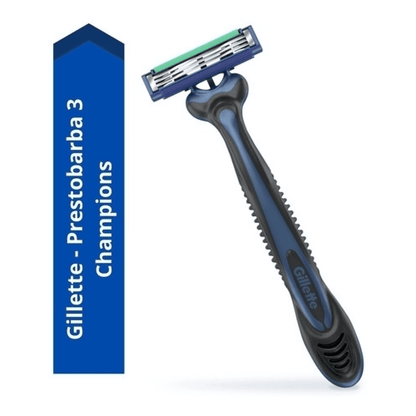 Aparelho De Barbear Gillette Prestobarba 3 Champions - Shopmano