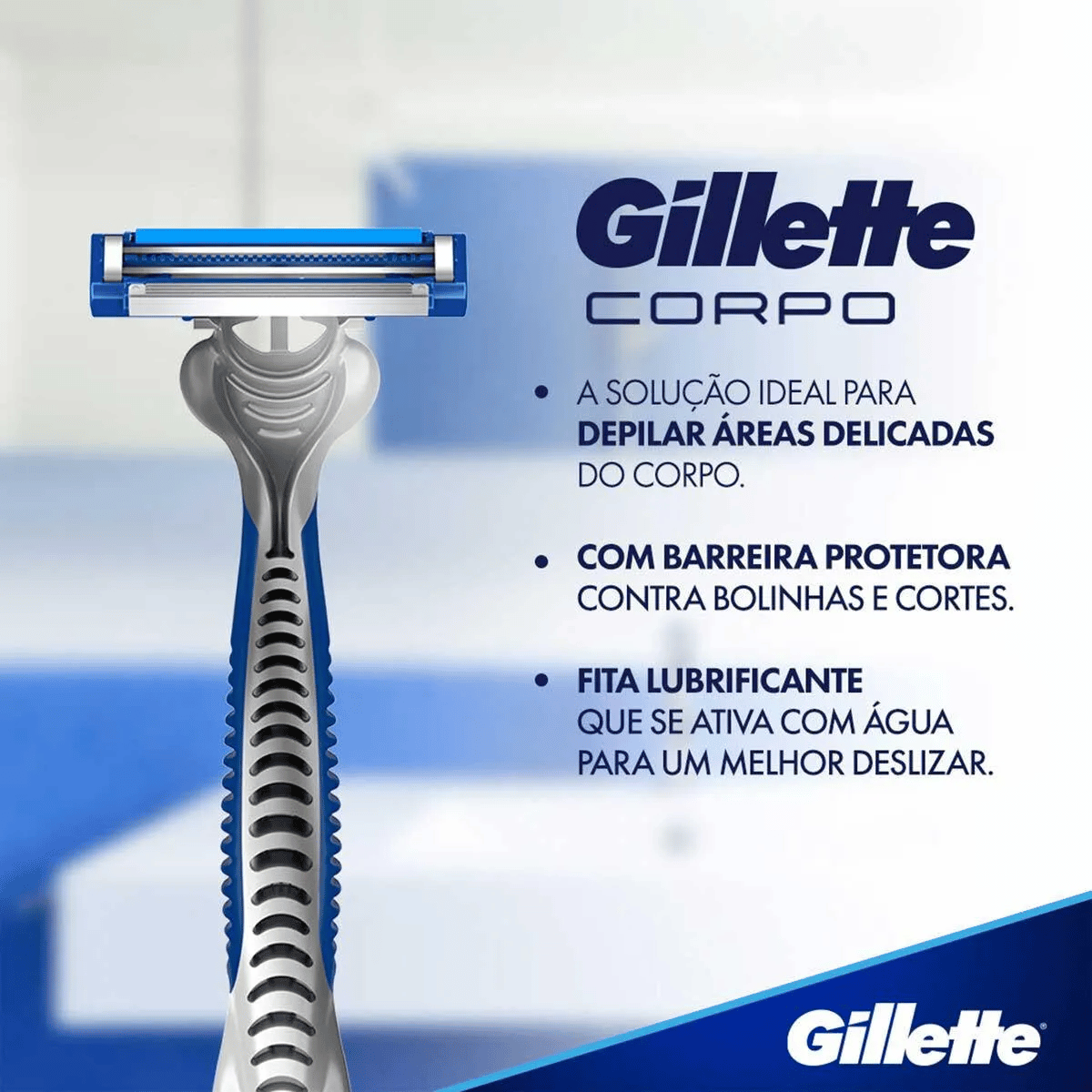 Aparelho Depilação Gillette Corpo Descartável Leve 4 Pague 3 - Shopmano