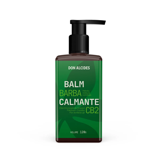 Balm Calmante Ozonizado Para Barba Don Alcides CB2 120g - Shopmano