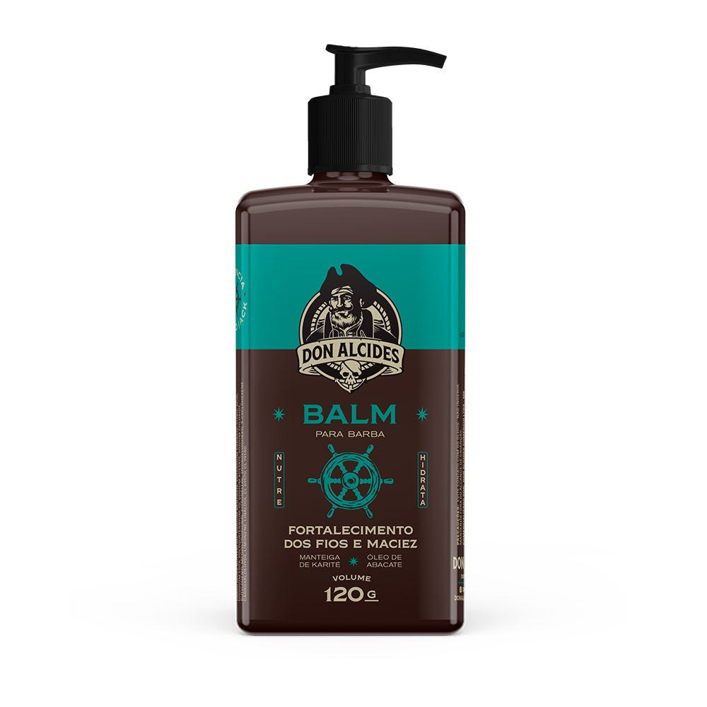 Balm de Barba Calico Jack Don Alcides 120ml - Shopmano