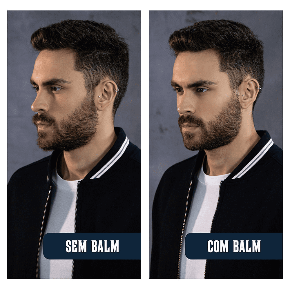 Balm Para Barba E Bigode Hidrante Bozzano 90g - Shopmano
