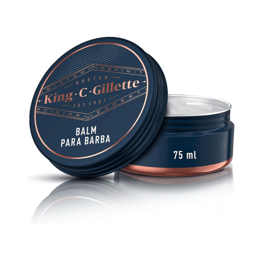 Balm para Barba King C. Gillette 75ml - Shopmano
