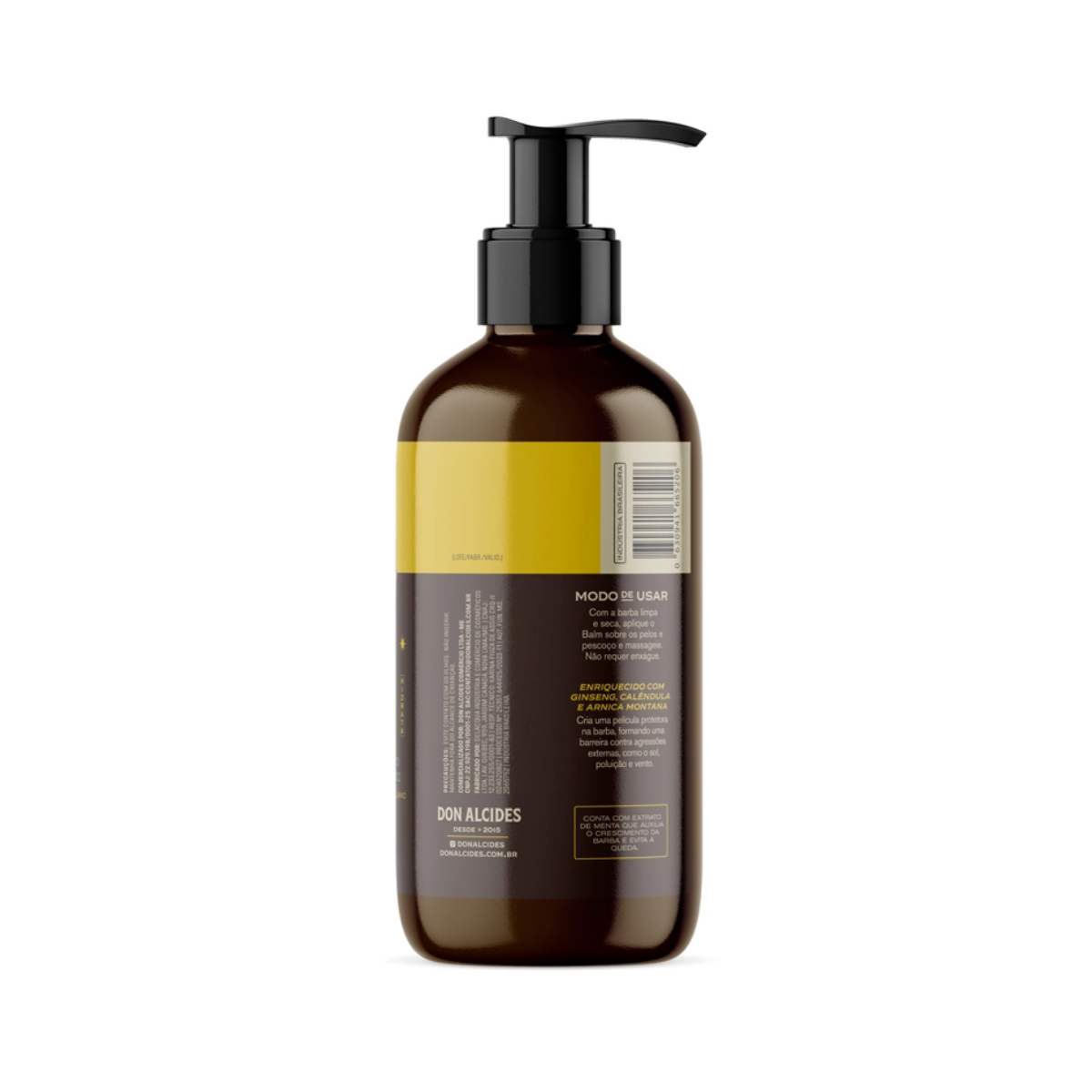 Balm Para Barba Lemon Bone Don Alcides 450g - Shopmano