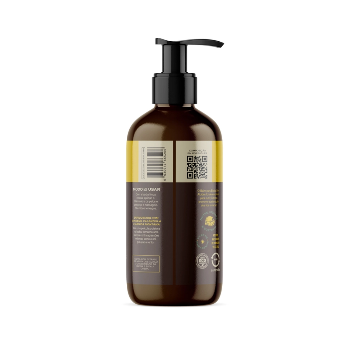 Balm Para Barba Lemon Bone Don Alcides 450g - Shopmano