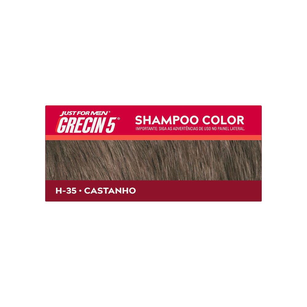 Shampoo Tonalizante Castanho Grecin 60ml