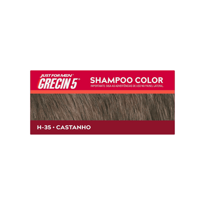 Shampoo Tonalizante Castanho Grecin 60ml