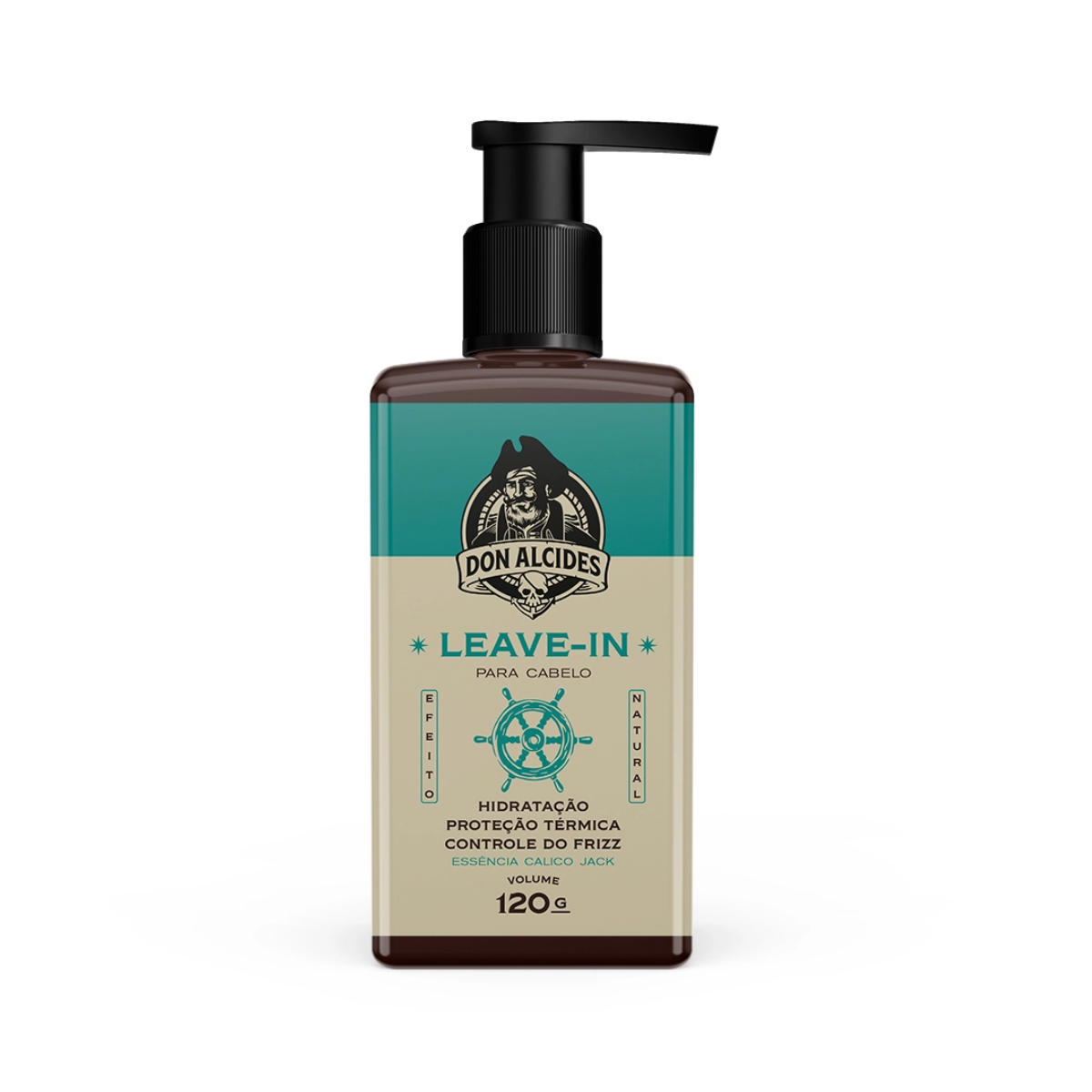 Leave-in Para Cabelo Masculino Calico Jack Don Alcides 120g