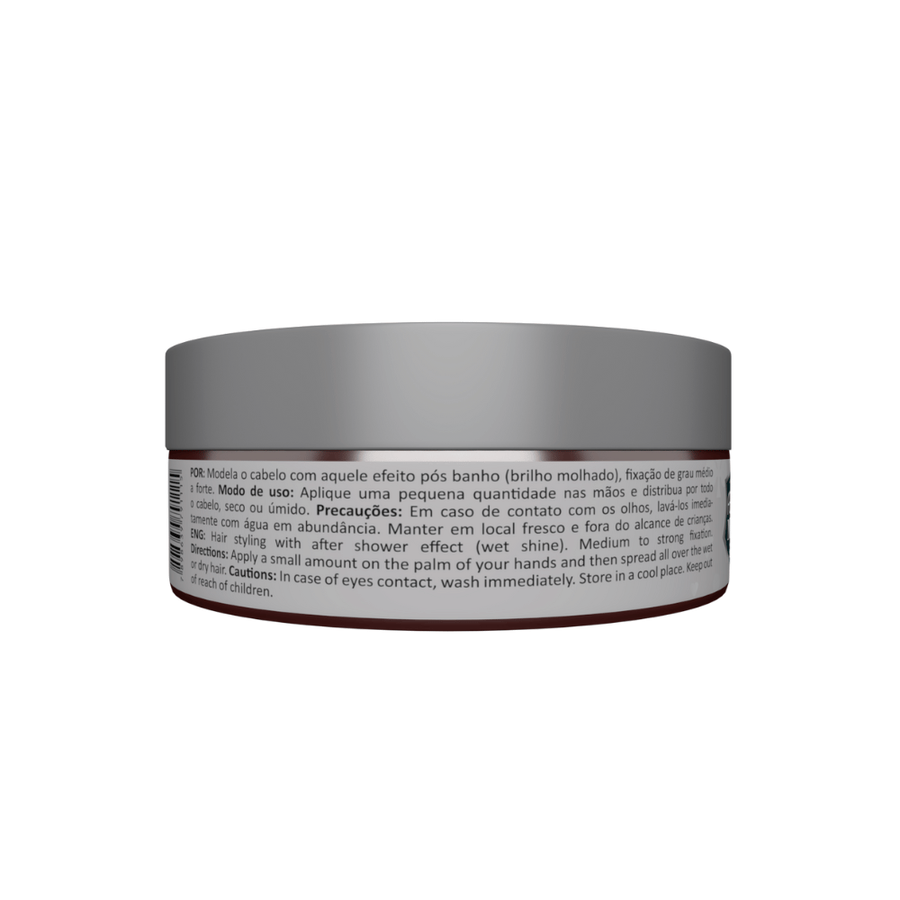 Pomada Efeito Molhado Black Jack Felps Men 120g